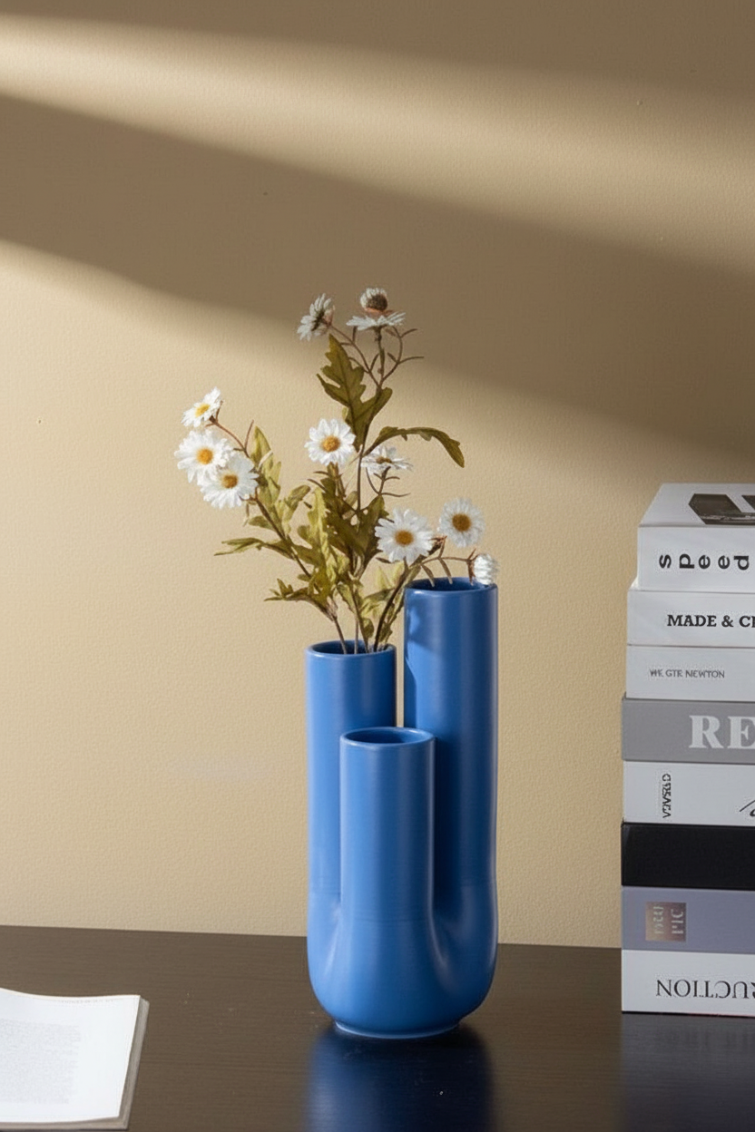 Memphis vase céramique décoratif & maison